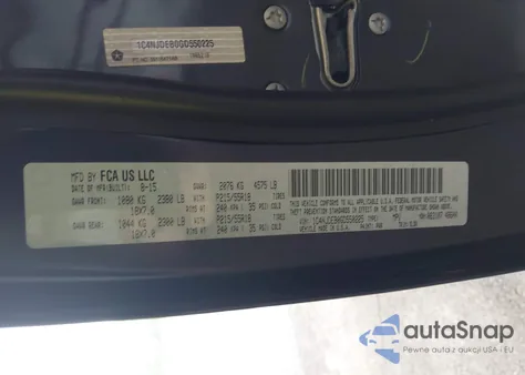 2016 Jeep Compass High Altitude Edition from USA, damaged, VIN 1C4NJDEB0GD550225